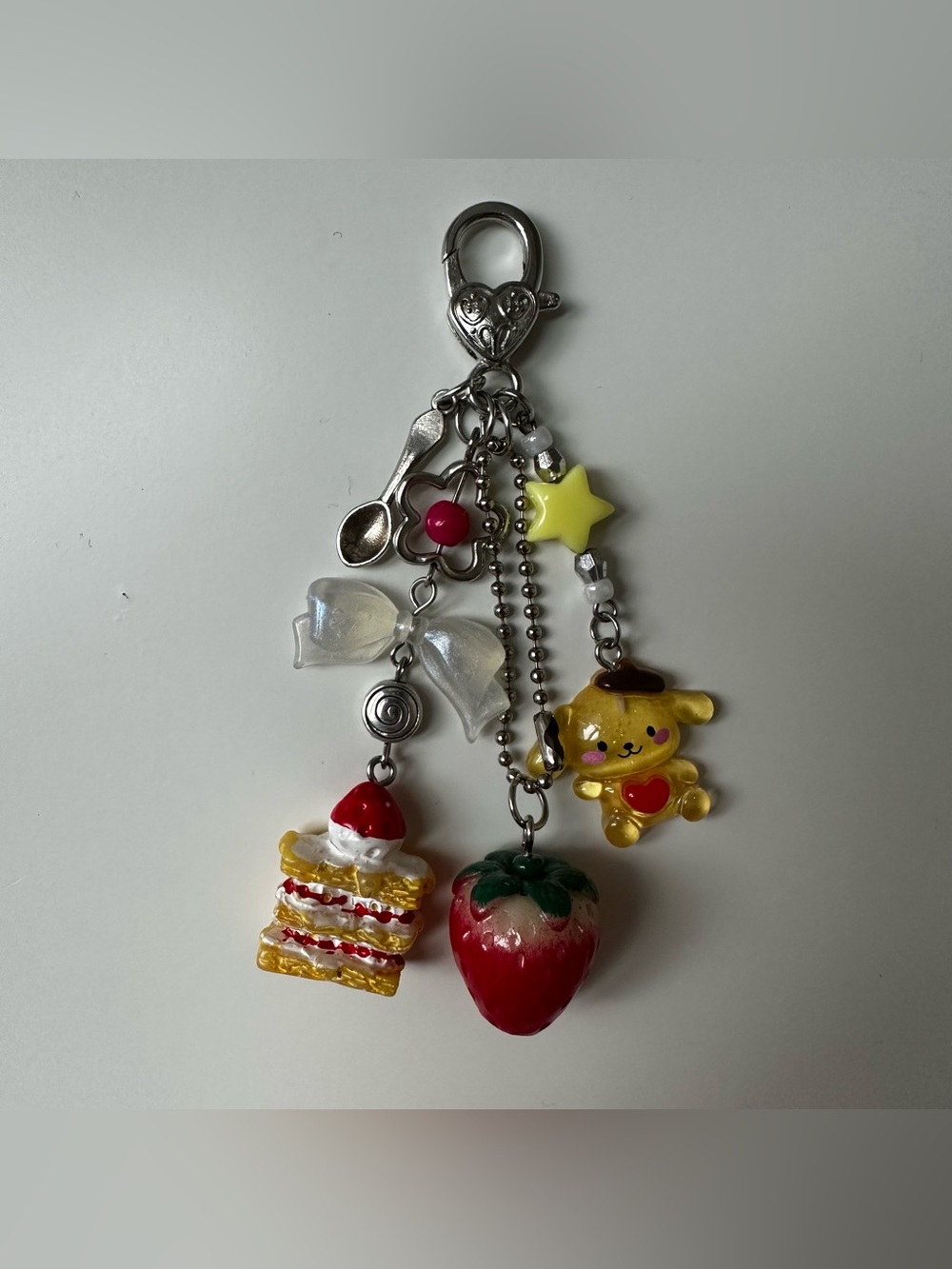 Pompompurin Dessert Mini Keychain